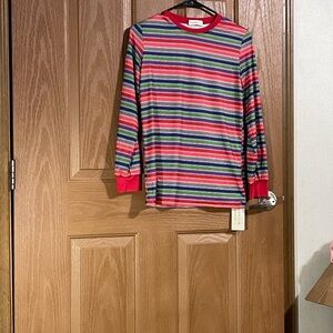 Colorful Striped Long Sleeve Women's Tee